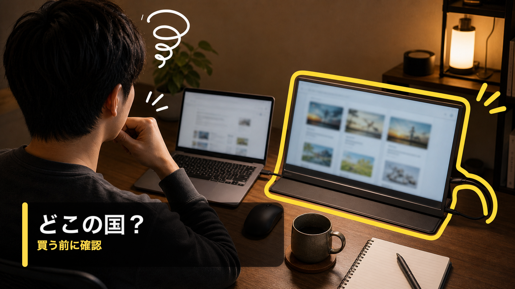 UPERFECTはどこの国？モバイルモニターは怪しいのか後悔しない選び方