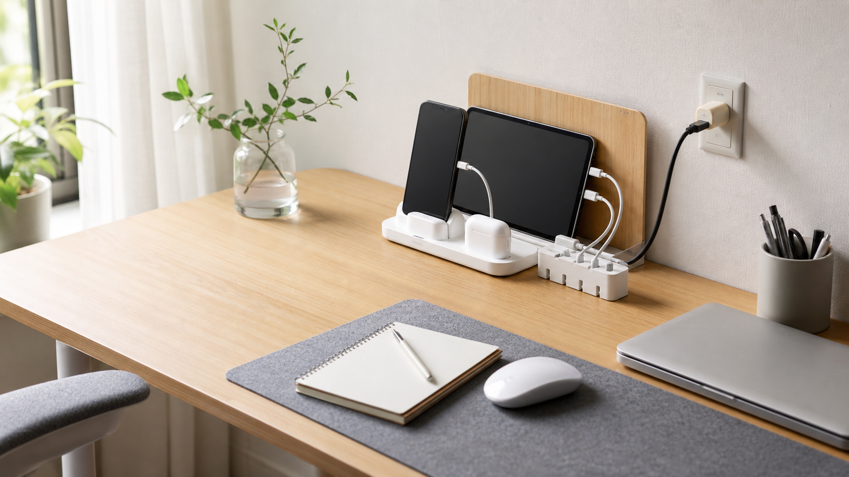 デスク充電ステーションおすすめ5選：スマホとPC小物を散らかさない選び方