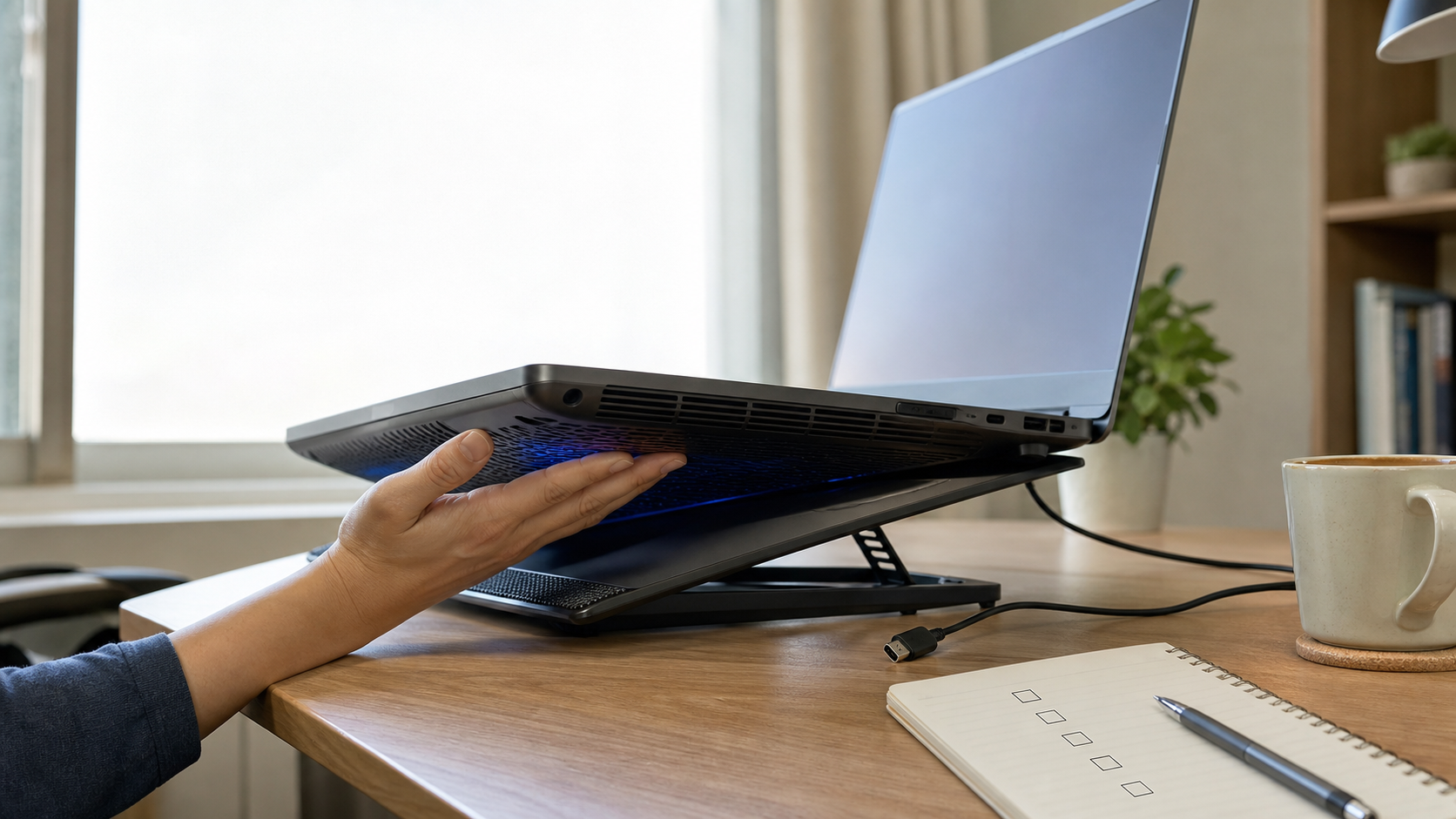 ノートPC冷却台は意味ない?効果が出る条件と後悔しない選び方